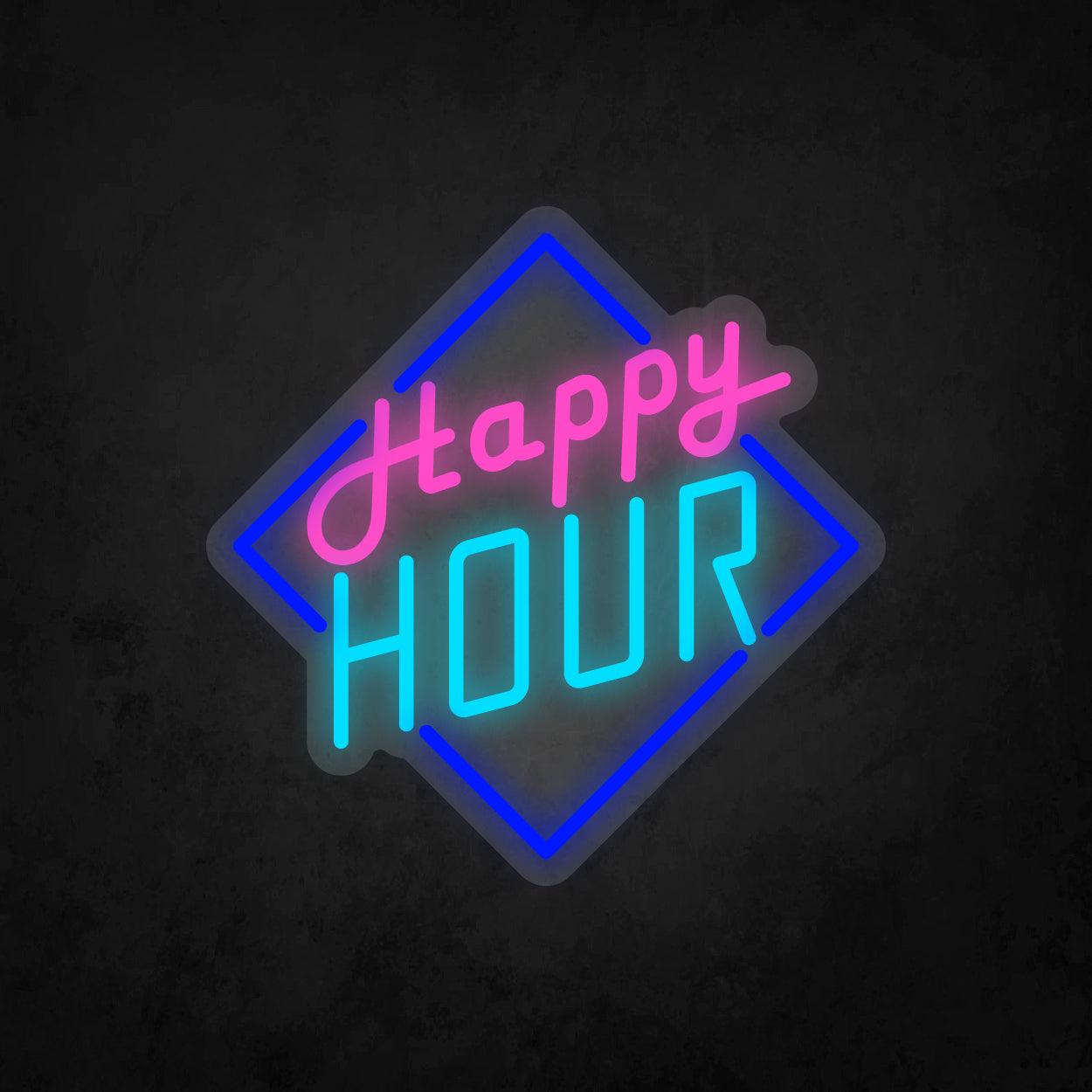 LED Neon Sign - Happy Hour