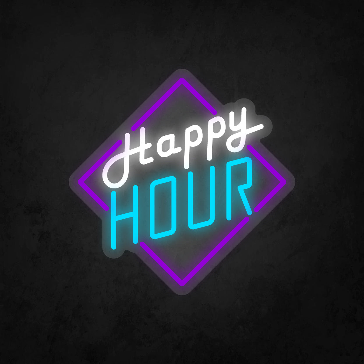 LED Neon Sign - Happy Hour