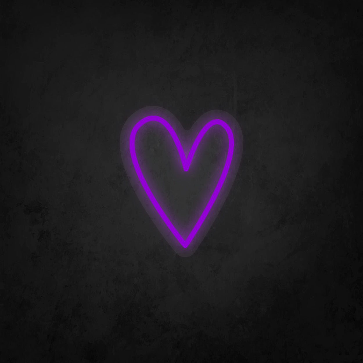 LED Neon Sign - Heart Small