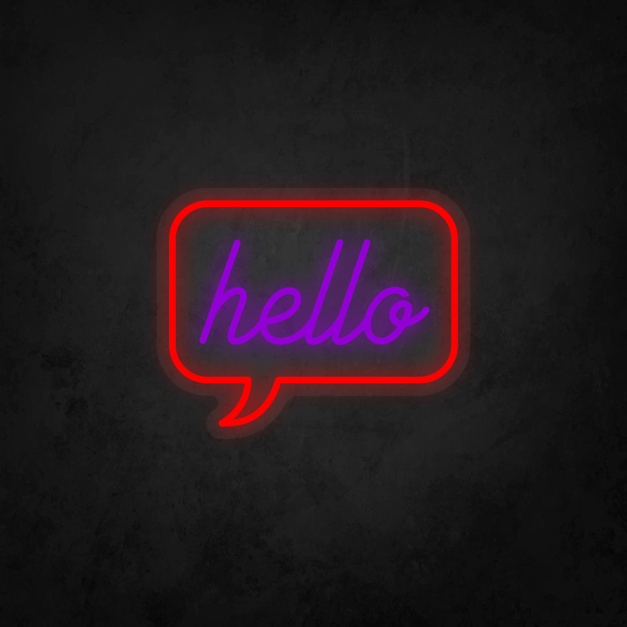 LED Neon Sign - Hello