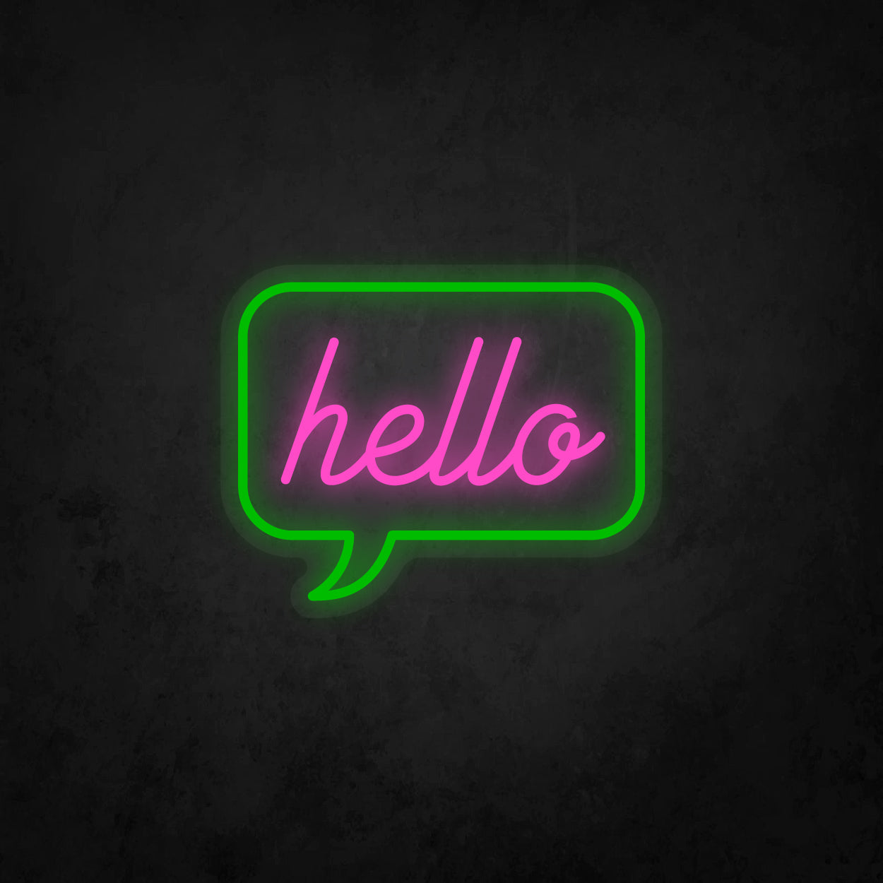 LED Neon Sign - Hello
