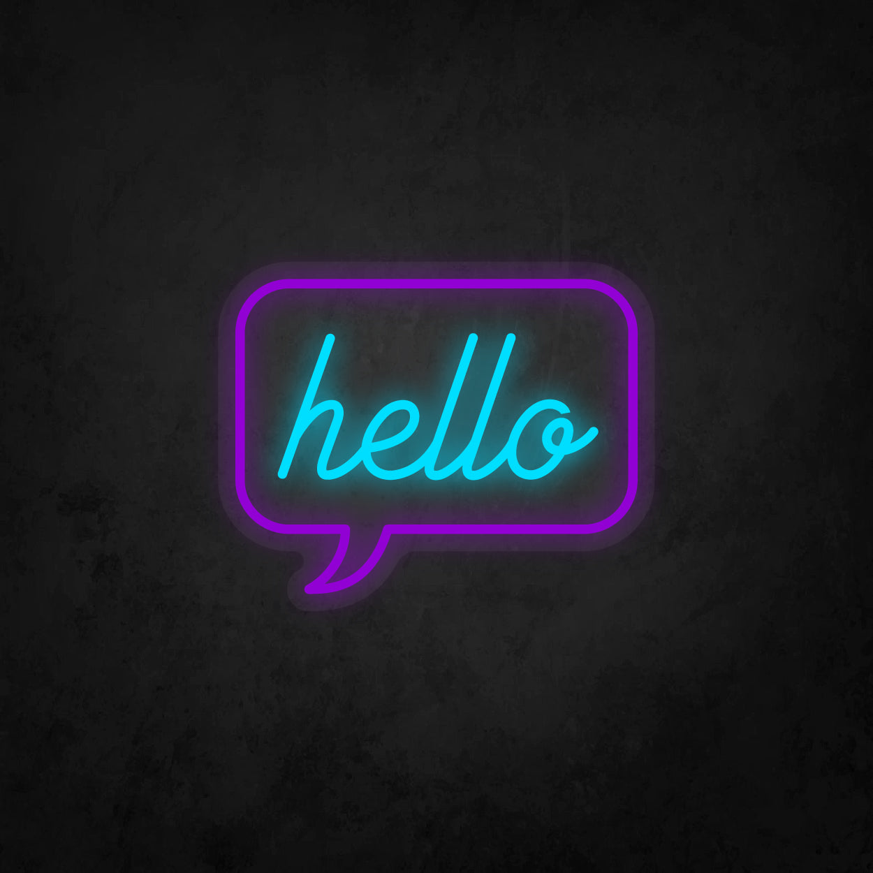 LED Neon Sign - Hello