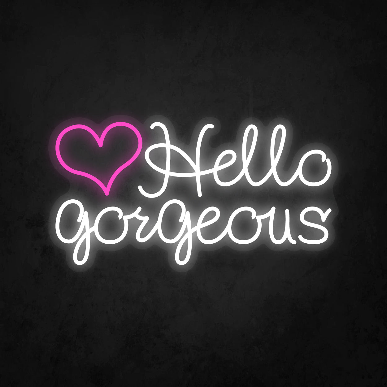 LED Neon Sign - Hello Gorgeous