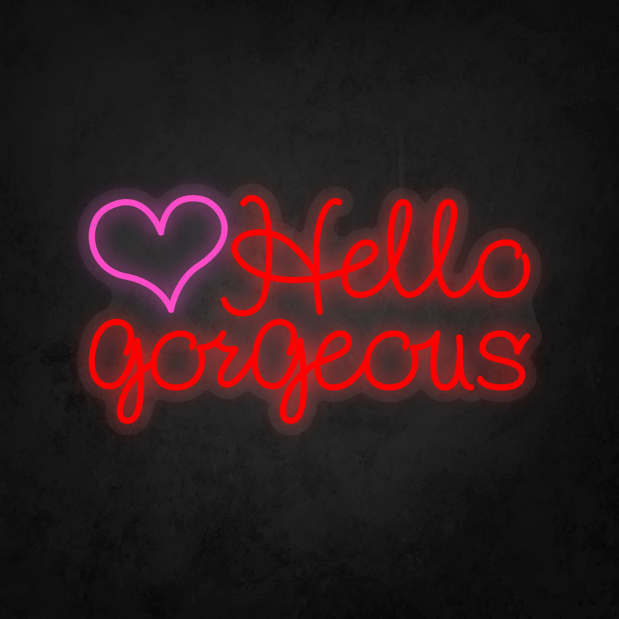 LED Neon Sign - Hello Gorgeous