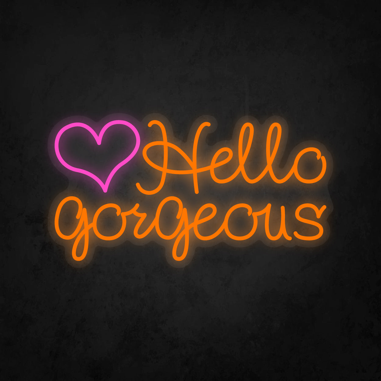 LED Neon Sign - Hello Gorgeous