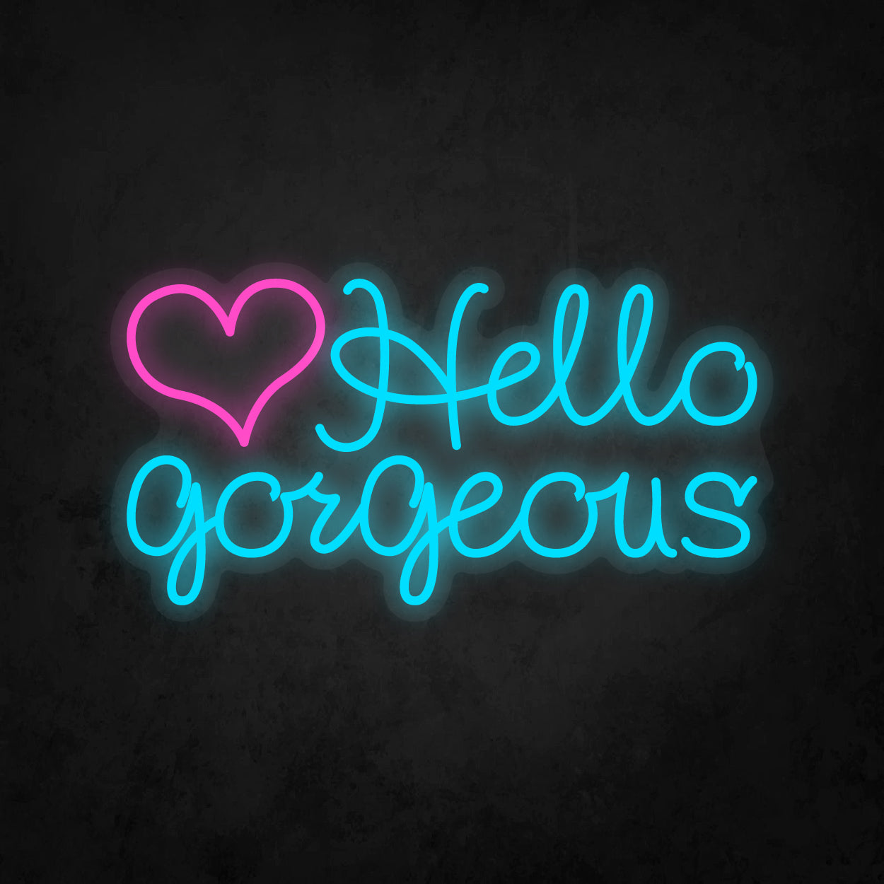 LED Neon Sign - Hello Gorgeous