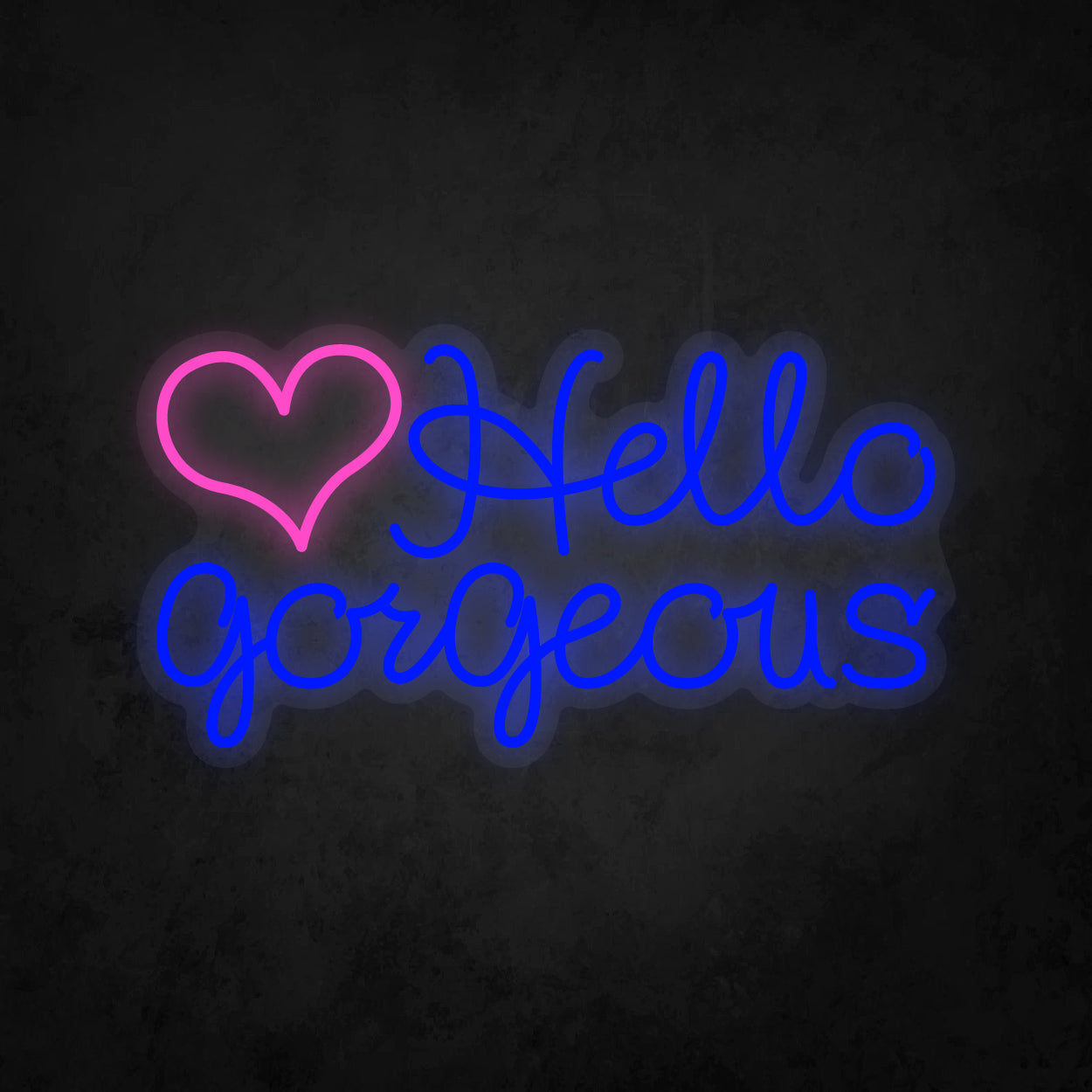 LED Neon Sign - Hello Gorgeous