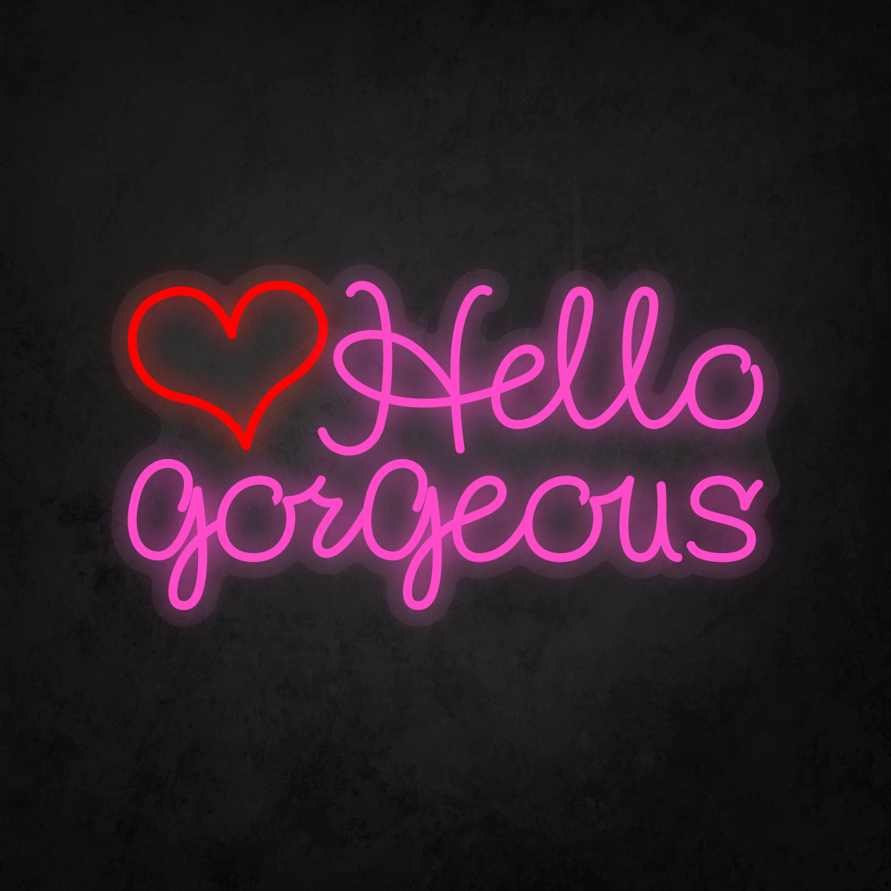 LED Neon Sign - Hello Gorgeous