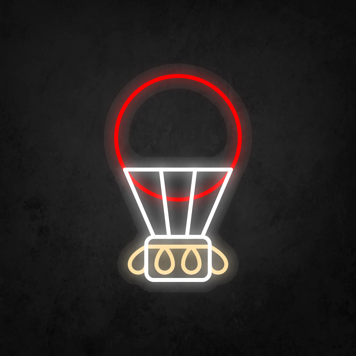 LED Neon Sign - Hot Air Balloon