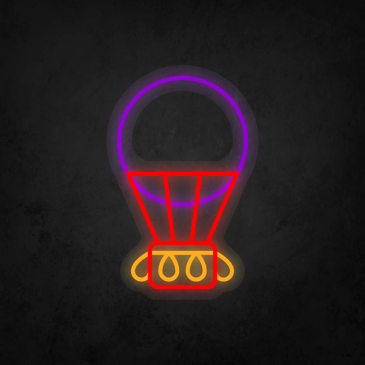 LED Neon Sign - Hot Air Balloon