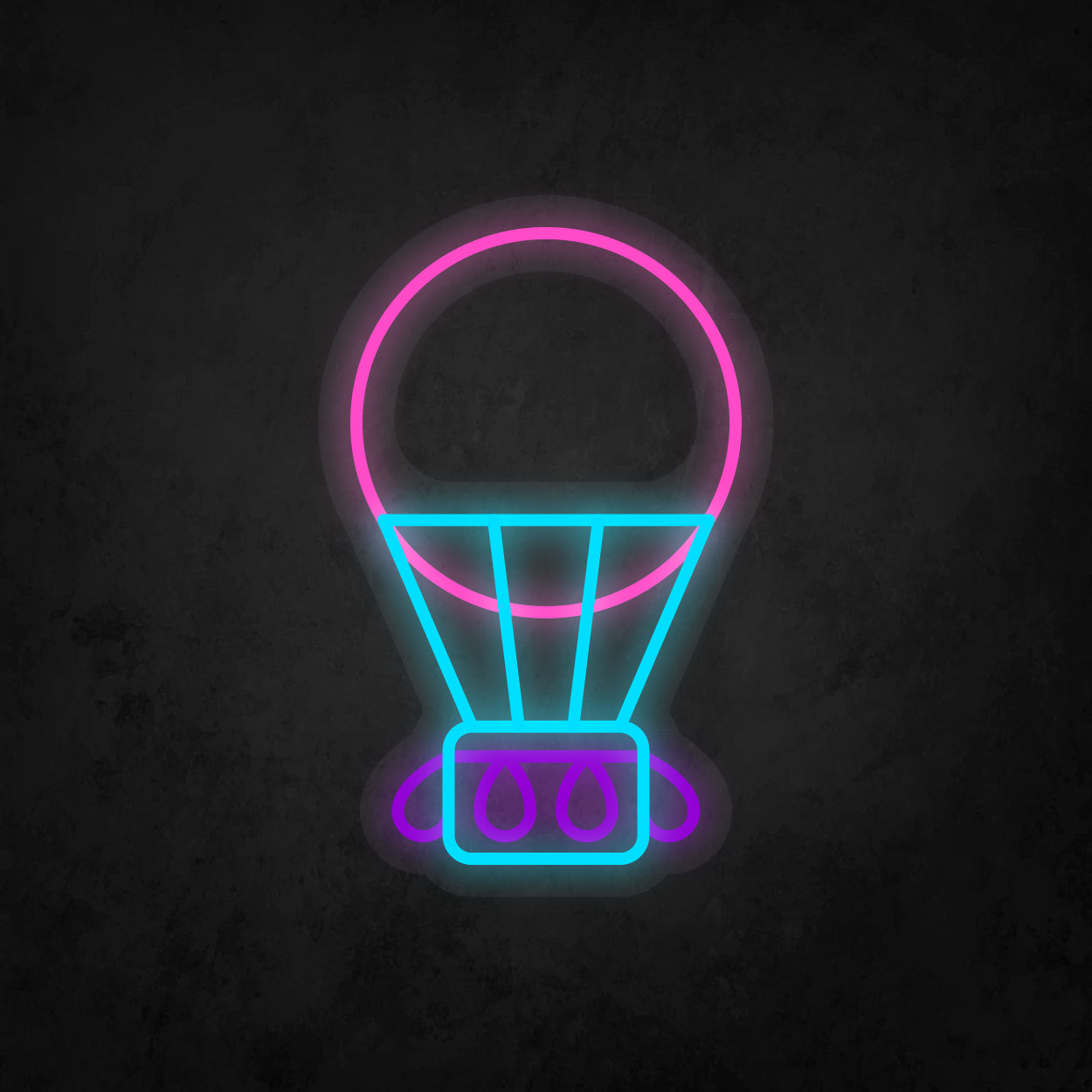 LED Neon Sign - Hot Air Balloon