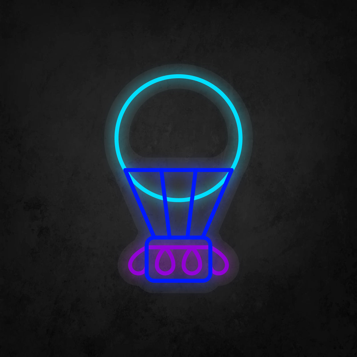LED Neon Sign - Hot Air Balloon