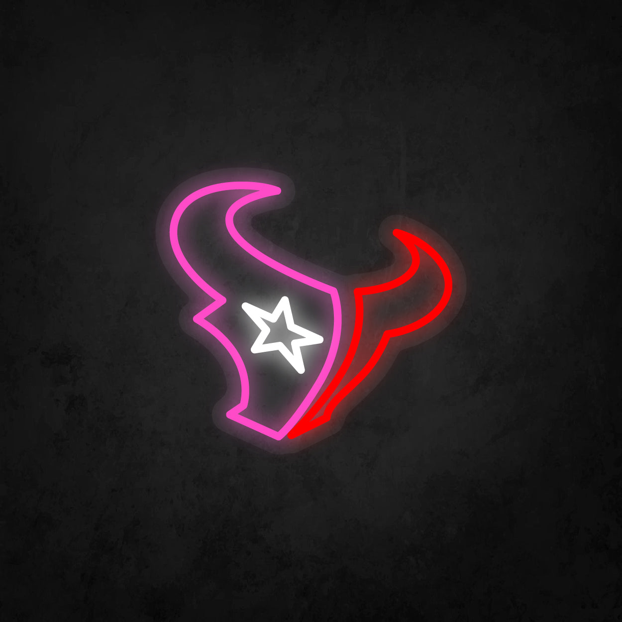 LED Neon Sign - Houston Texans
