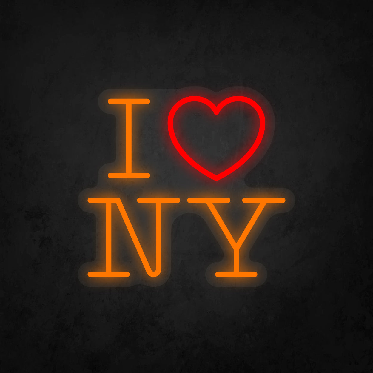 LED Neon Sign - I Love New York