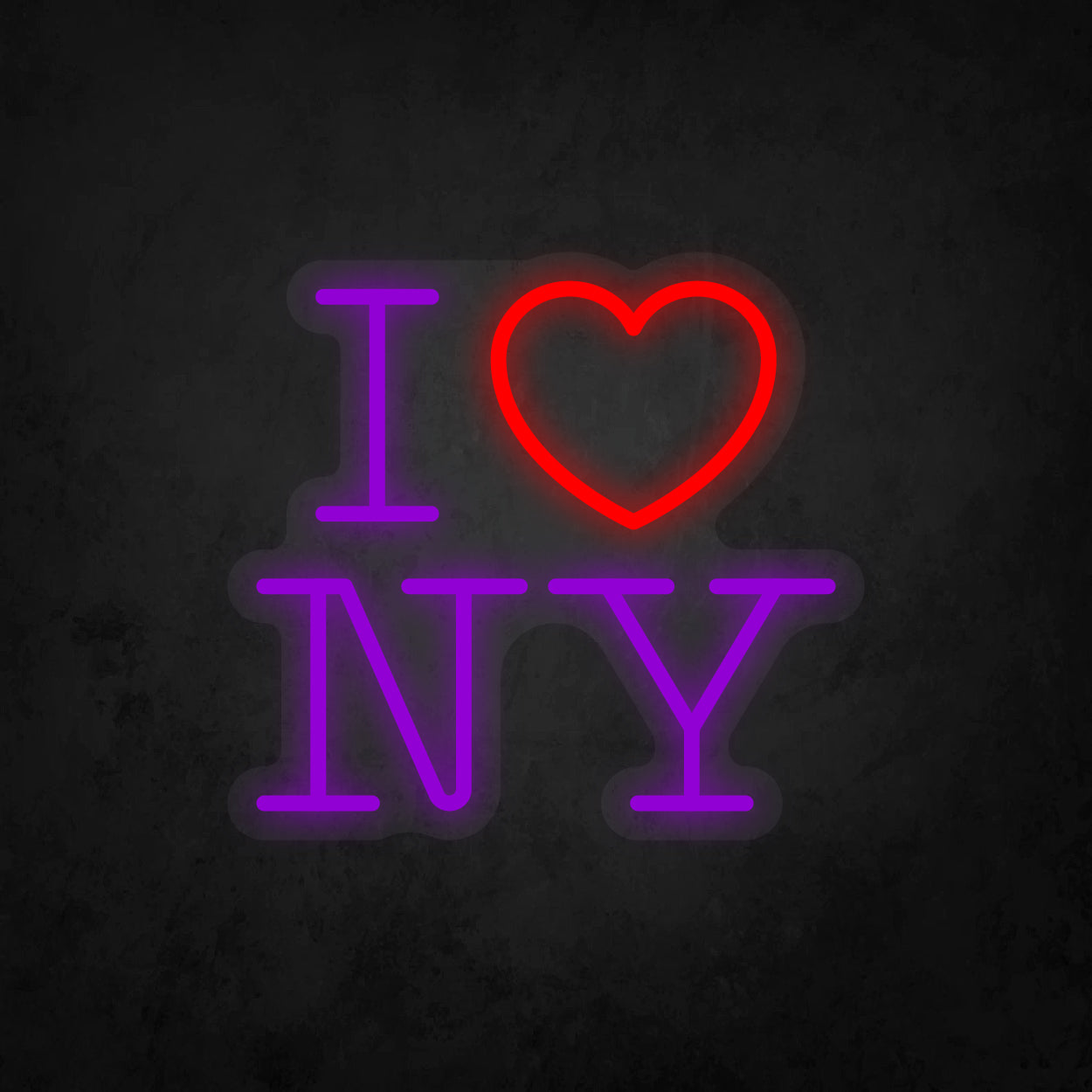 LED Neon Sign - I Love New York
