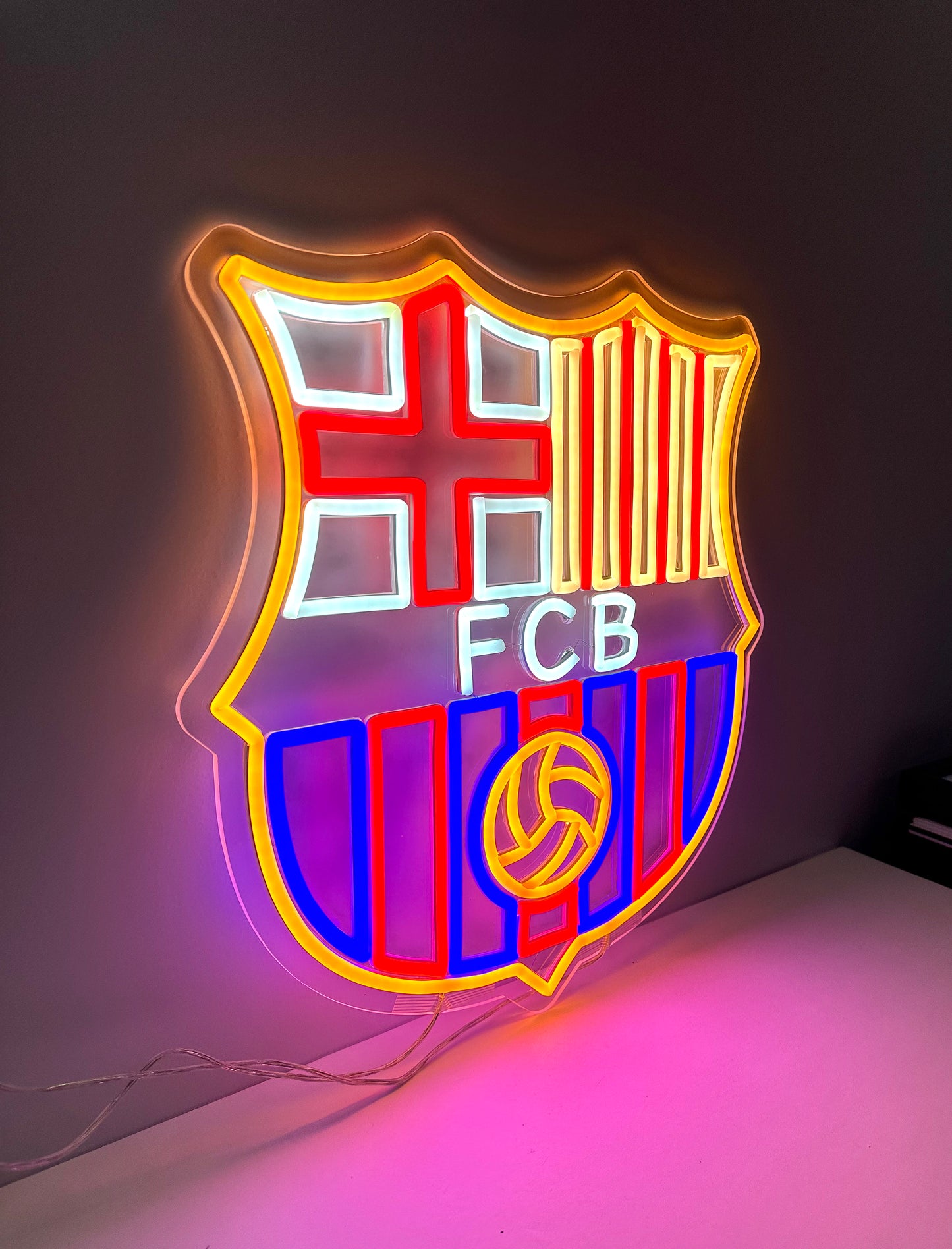 LED Neon Sign - FC Barcelona