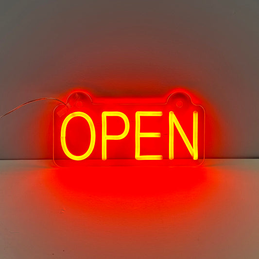 LED Neon Sign - Store Open Sign for Window