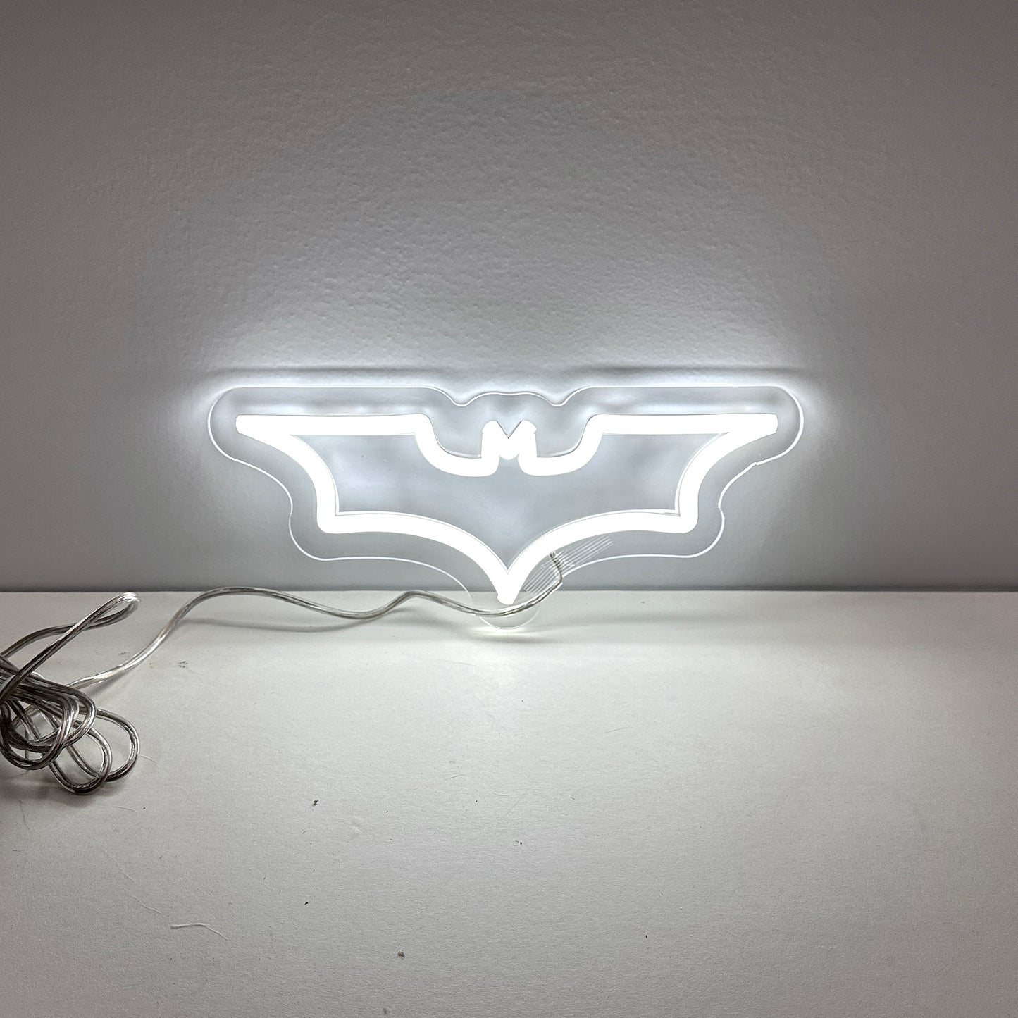 LED Neon Sign - Batman Dark Knight Emblem - Small