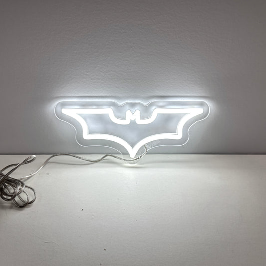 LED Neon Sign - Batman Dark Knight Emblem - Small
