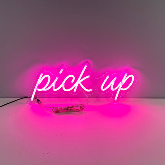 LED Neon Sign - Pick Up Calligraphy