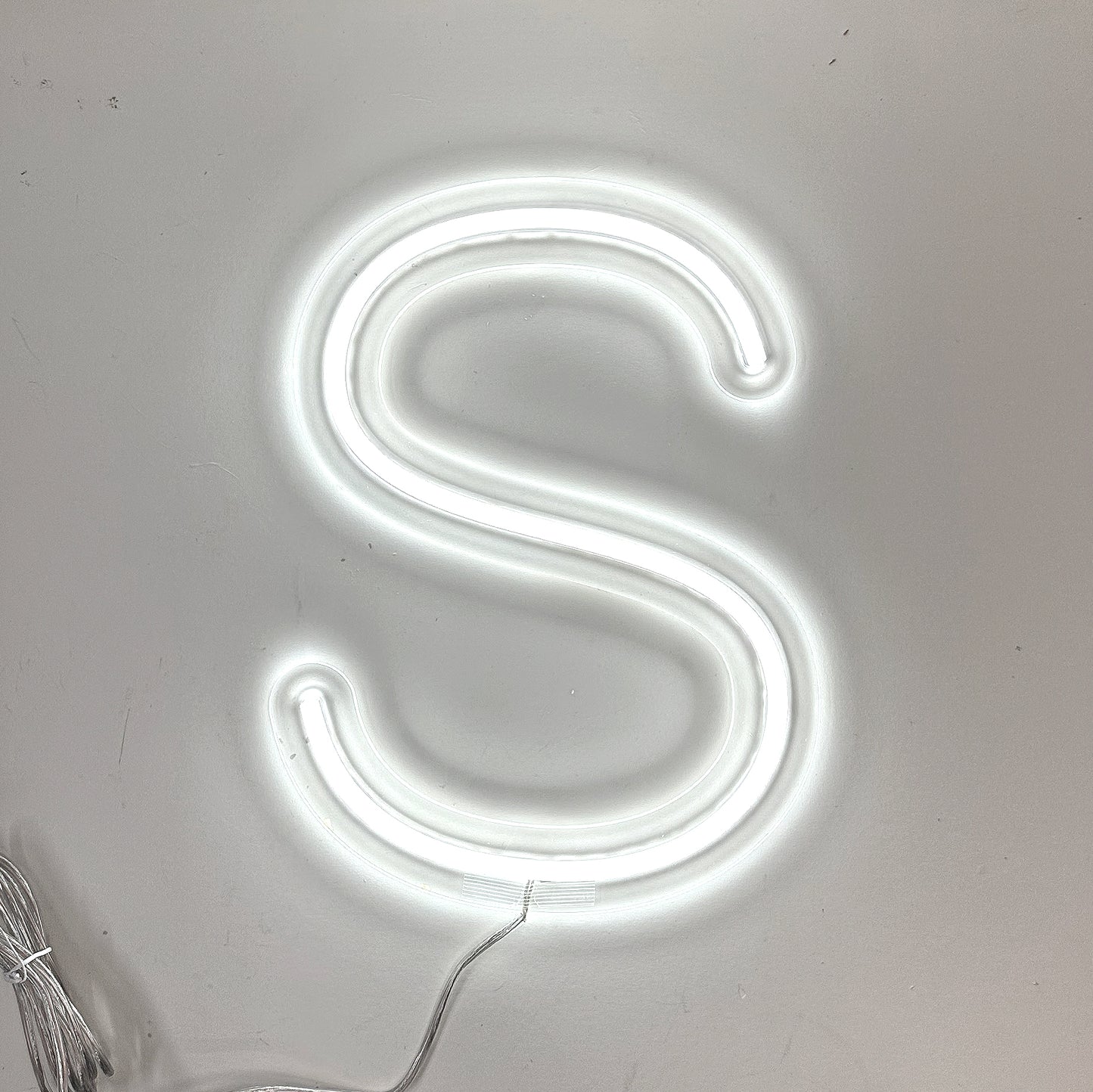 LED Neon Sign - Alphabet - S Small