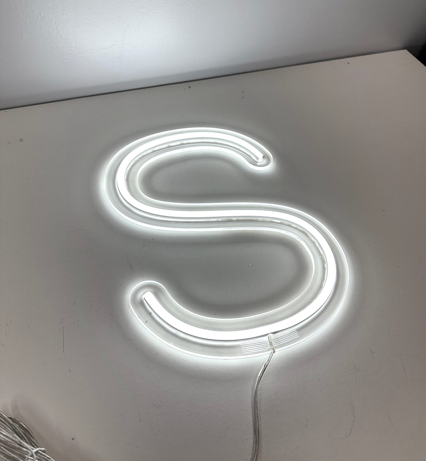 LED Neon Sign - Alphabet - S Small