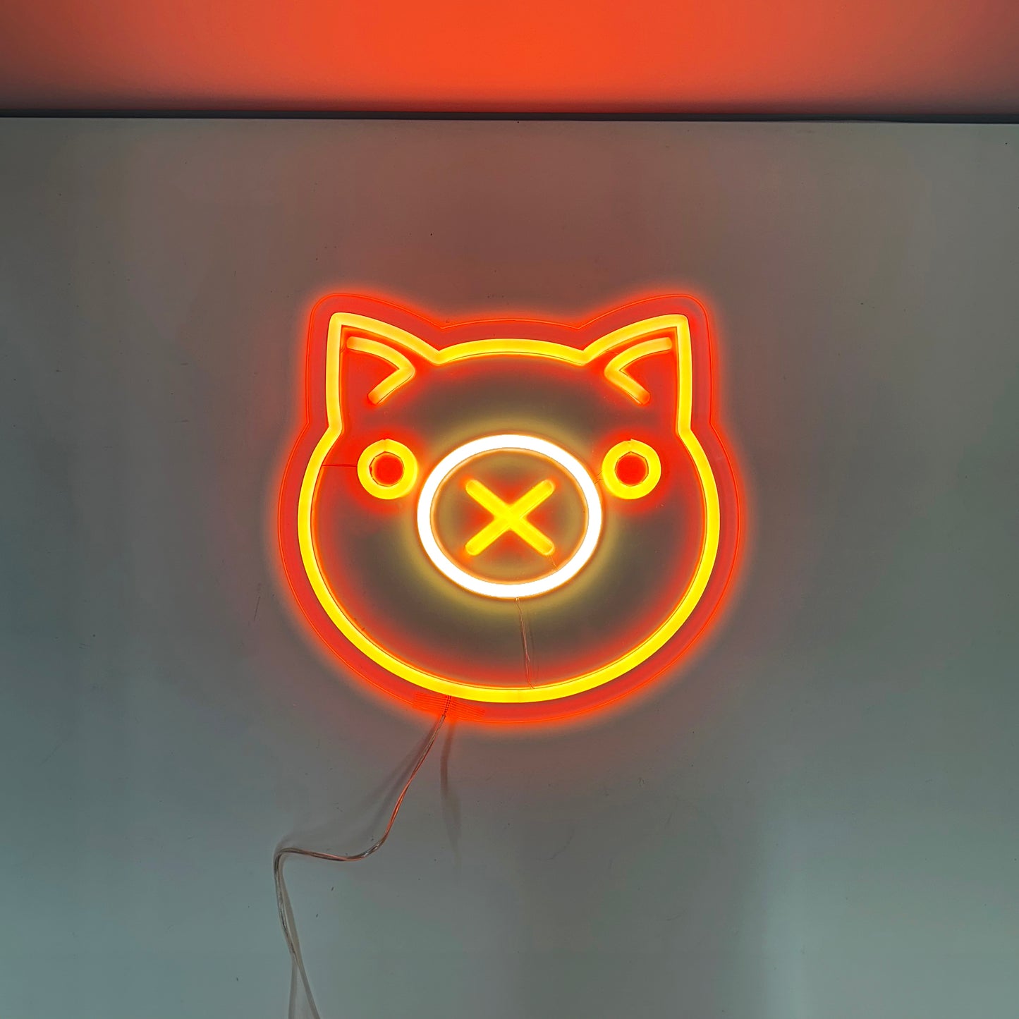 LED Neon Sign - Overwatch - Roadhog Player Icon