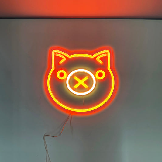 LED Neon Sign - Overwatch - Roadhog Player Icon