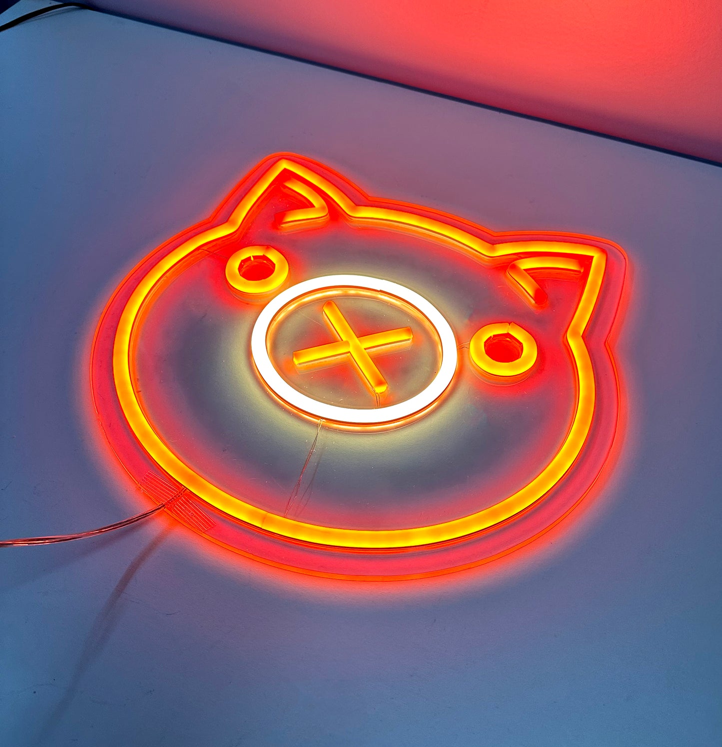 LED Neon Sign - Overwatch - Roadhog Player Icon