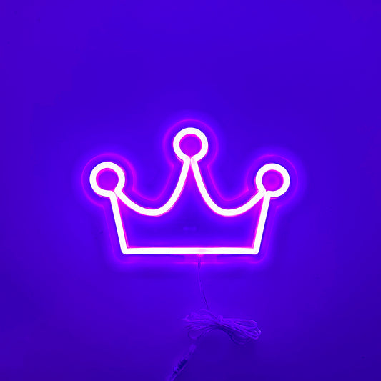 LED Neon Sign - Crown