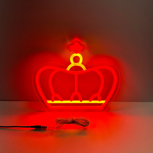 LED Neon Sign - Heraldic Crown
