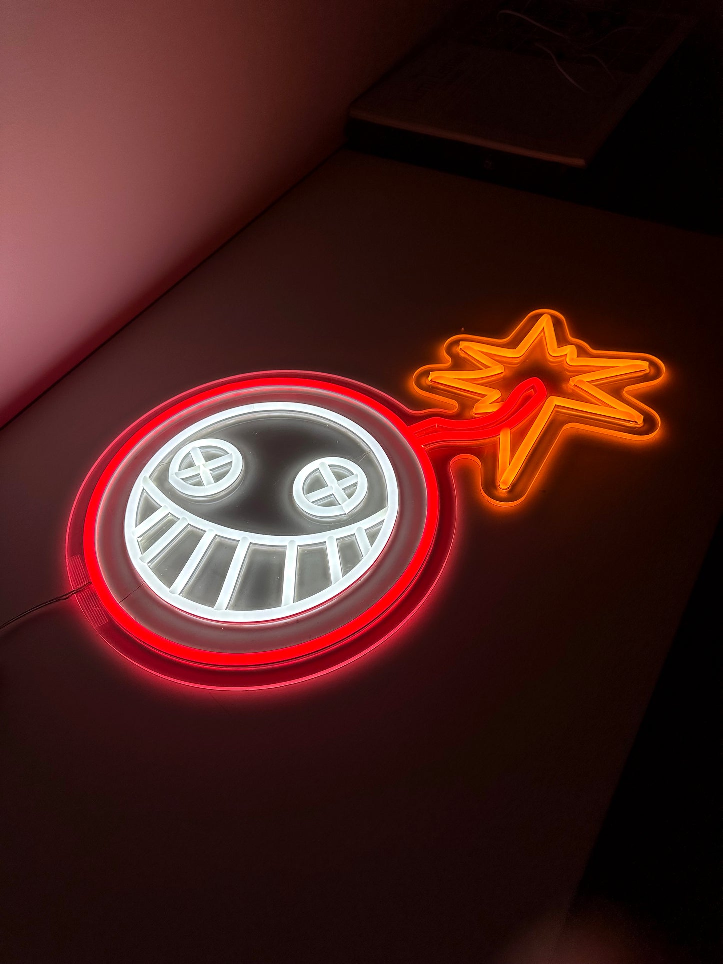 LED Neon Sign - Overwatch - Junkrat Player Icon
