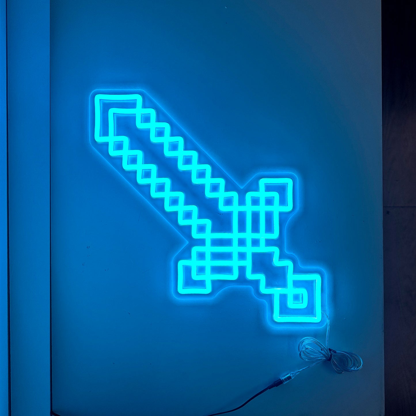 LED Neon Sign - Minecraft Sword
