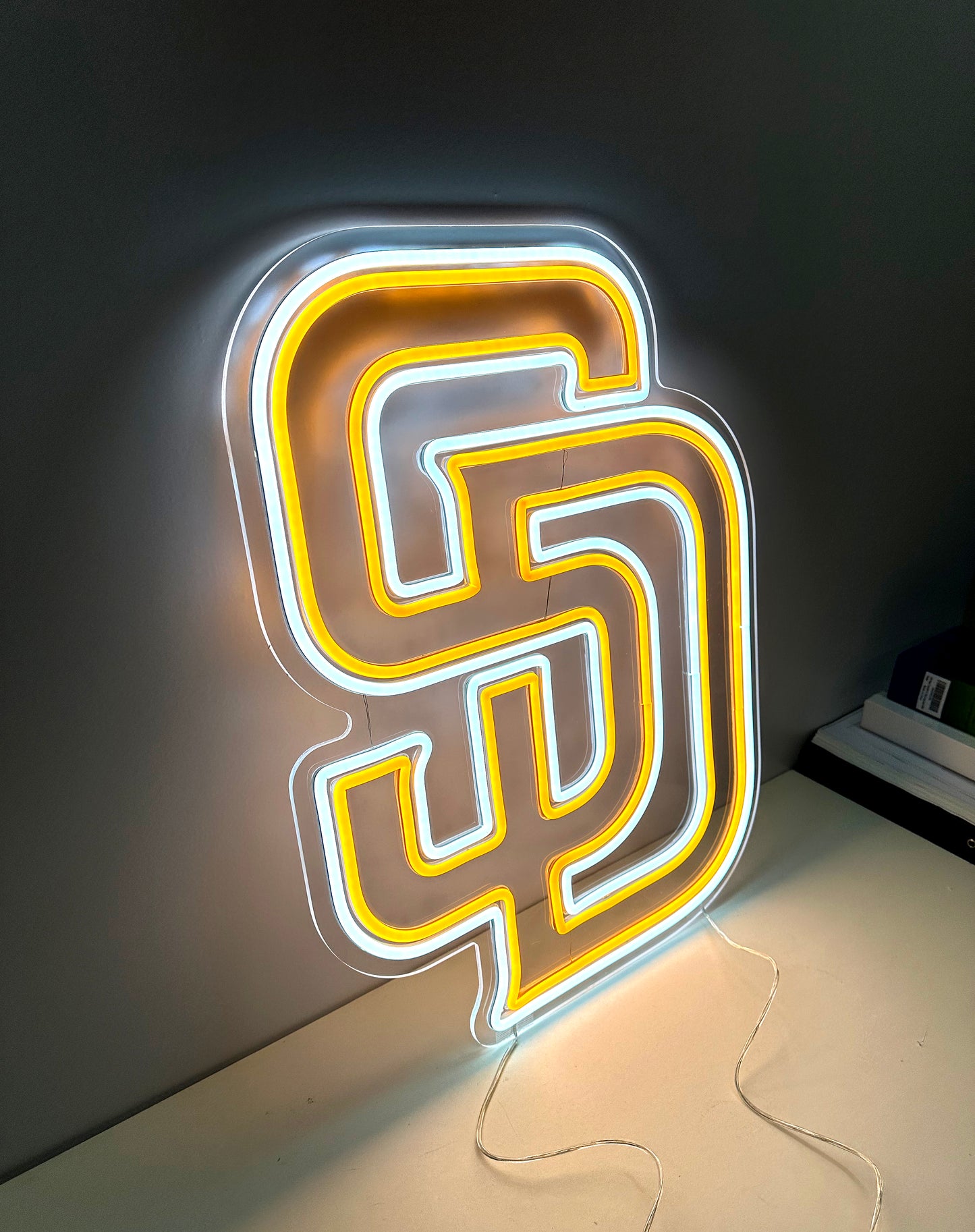 LED Neon Sign - San Diego Padres Large