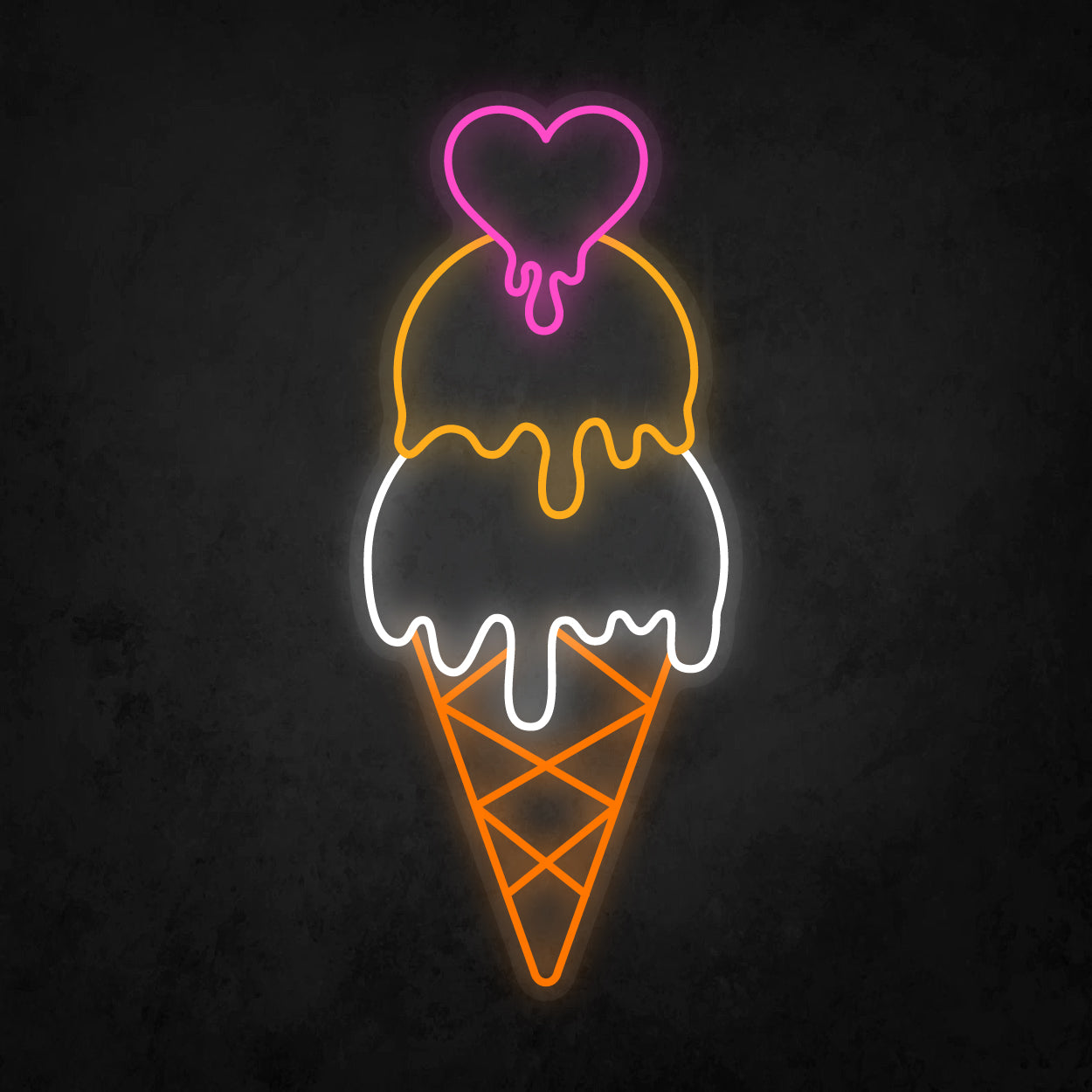 LED Neon Sign - Ice Cream
