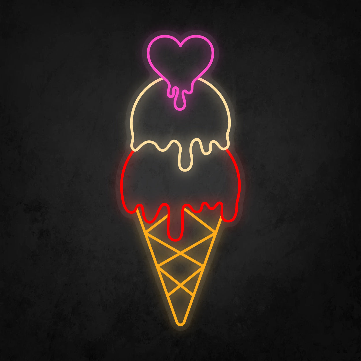 LED Neon Sign - Ice Cream