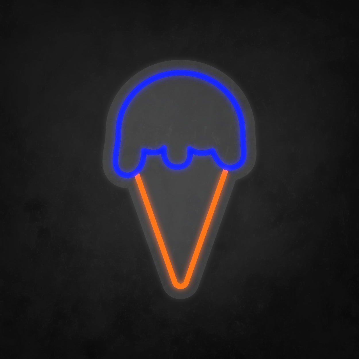 LED Neon Sign - Ice Cream - Cone