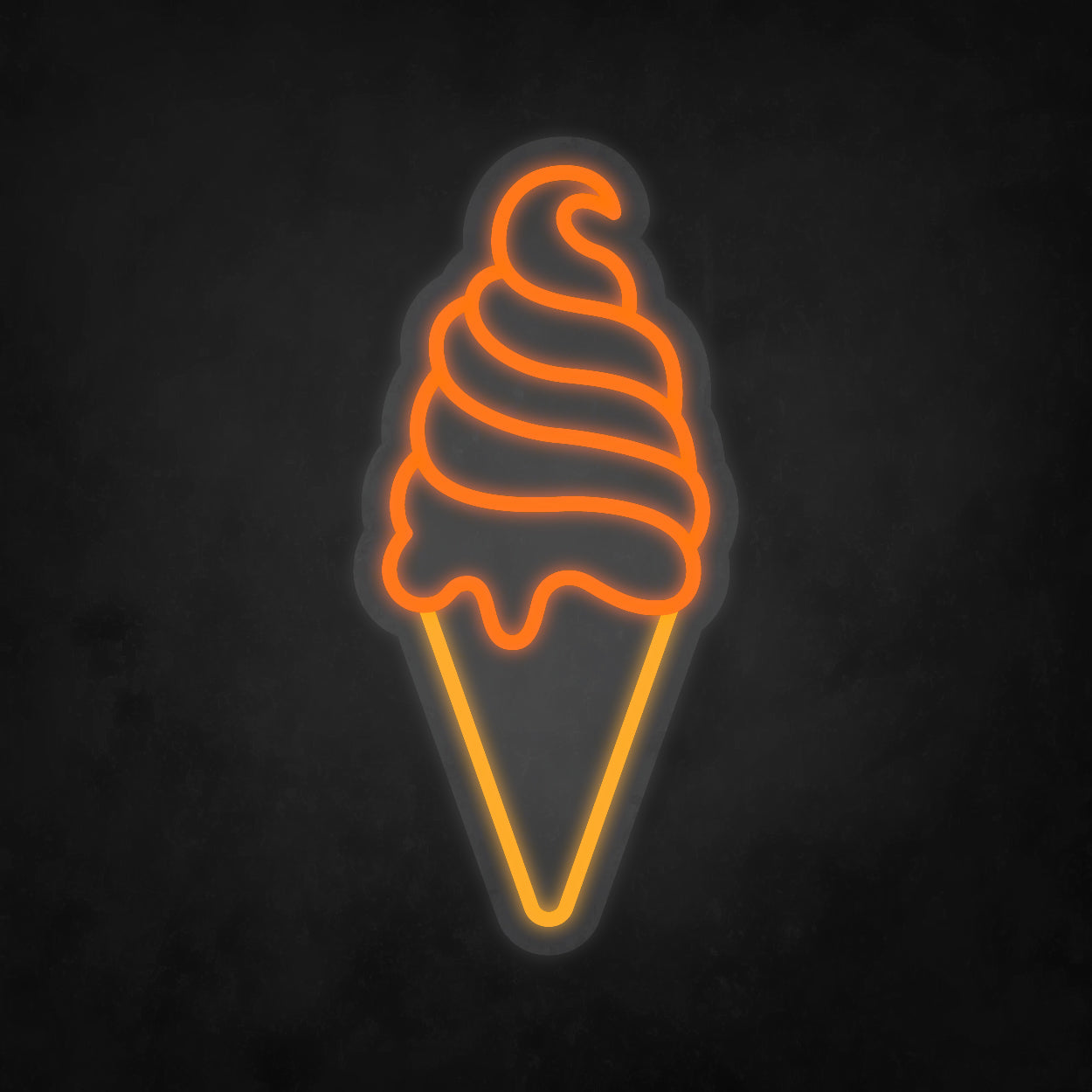 LED Neon Sign - Ice Cream - Soft Serve