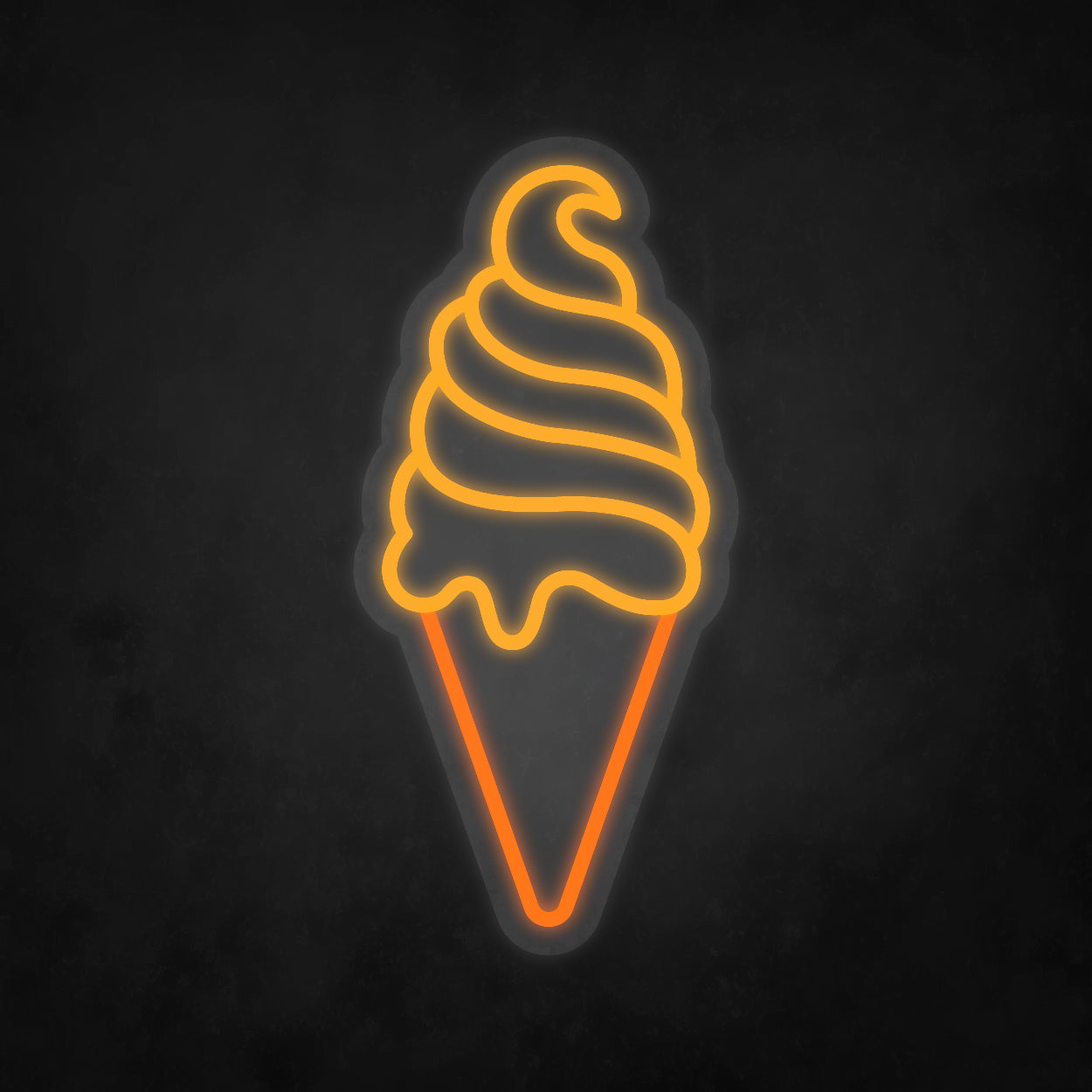 LED Neon Sign - Ice Cream - Soft Serve