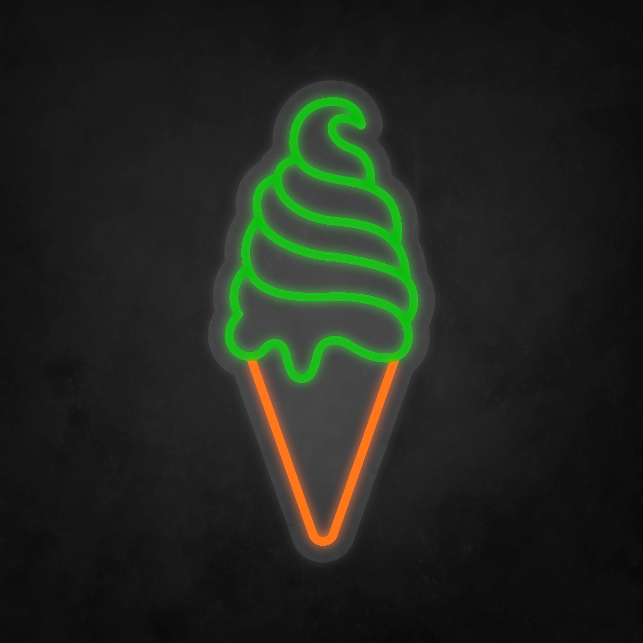 LED Neon Sign - Ice Cream - Soft Serve