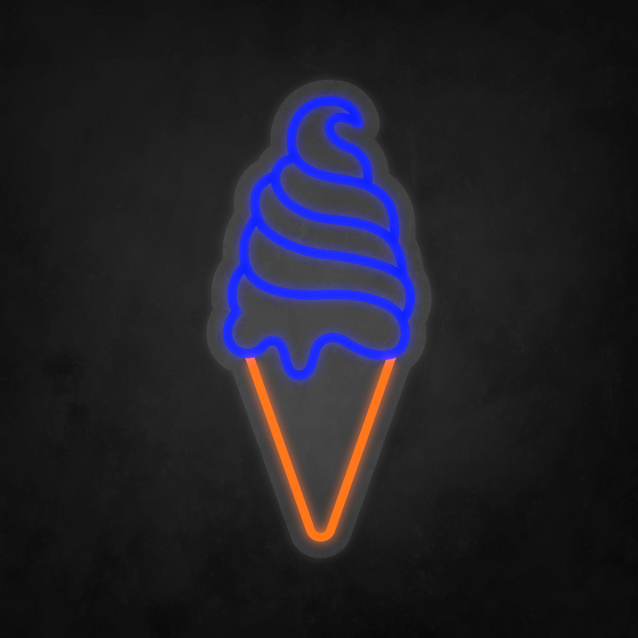LED Neon Sign - Ice Cream - Soft Serve