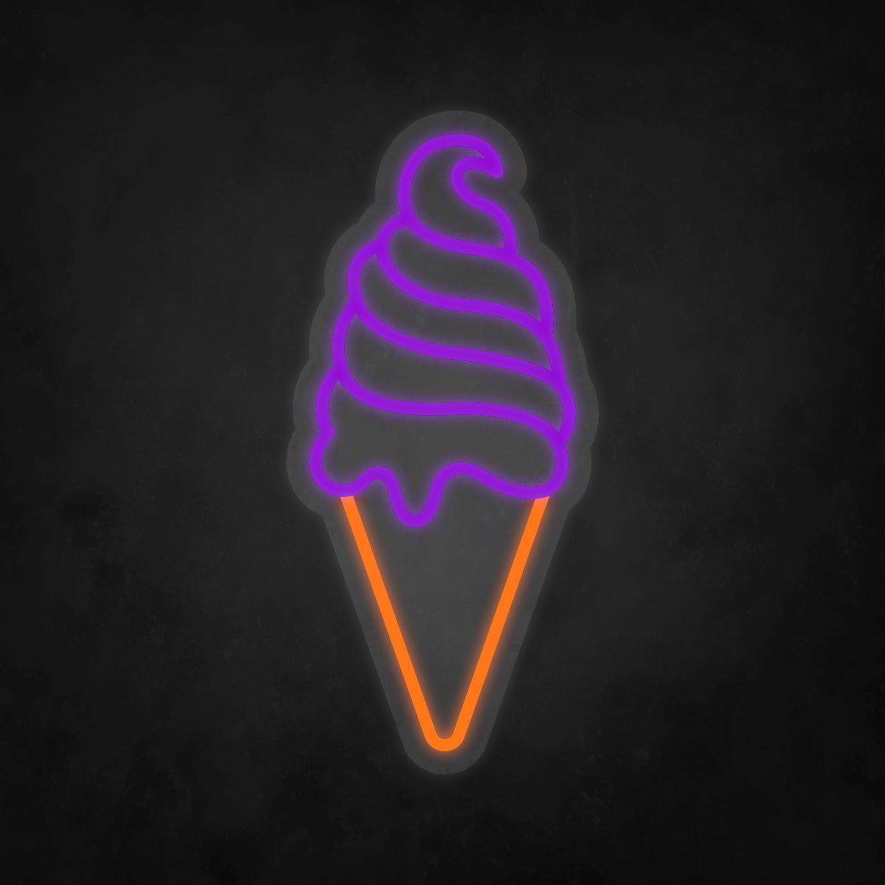 LED Neon Sign - Ice Cream - Soft Serve