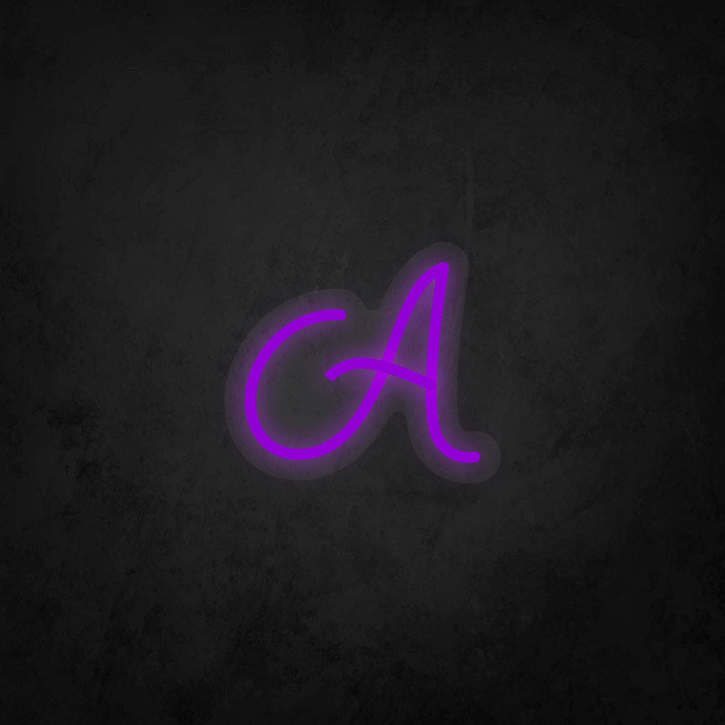 LED Neon Sign - Initial A