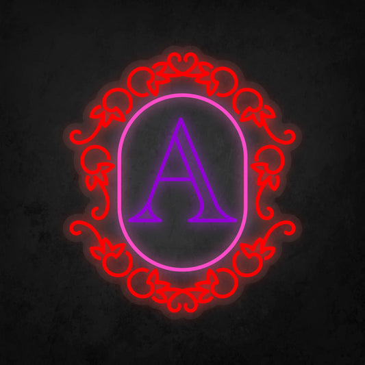 LED Neon Sign - Initial A Special