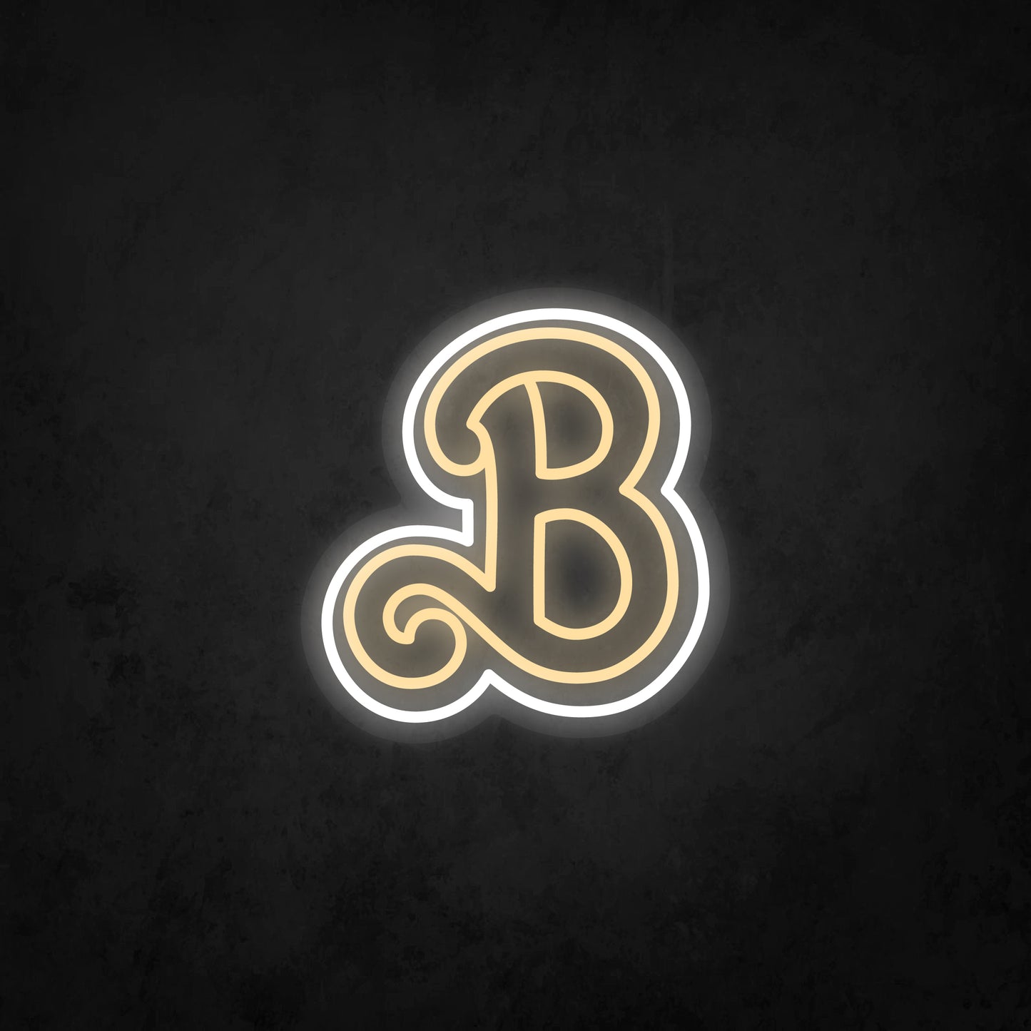 LED Neon Sign - Initial B 2 colors