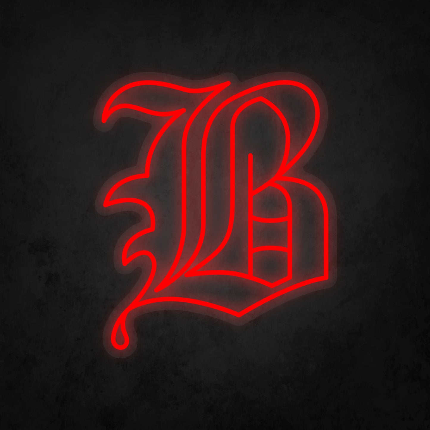 LED Neon Sign - Initial B Special
