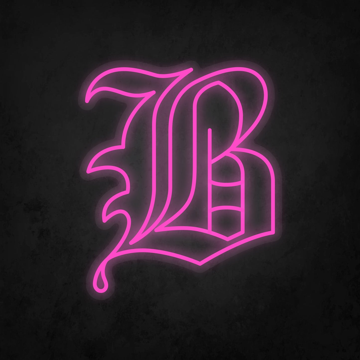LED Neon Sign - Initial B Special
