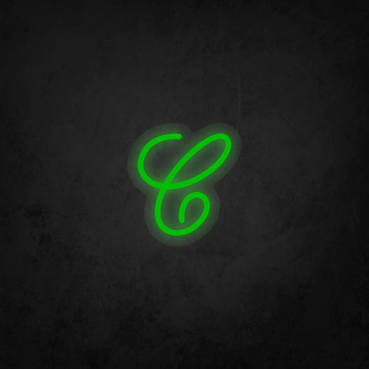 LED Neon Sign - Initial C