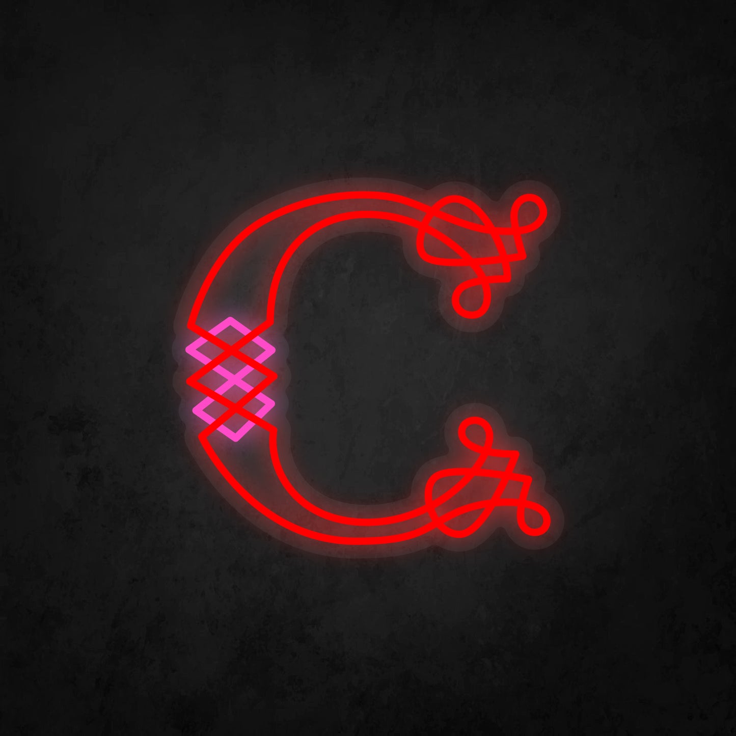 LED Neon Sign - Initial C Special