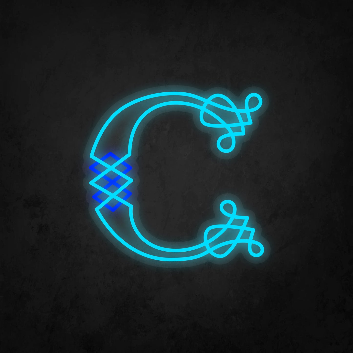 LED Neon Sign - Initial C Special